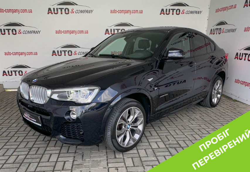 BMW X4 2016 Чорний