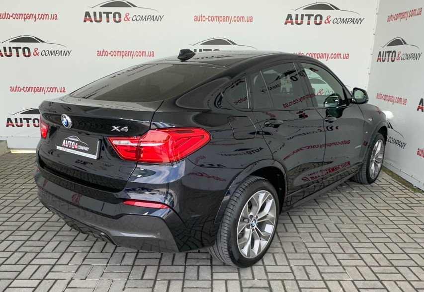 BMW X4 2016 Чорний