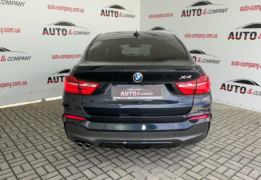 BMW X4 2016 Чорний