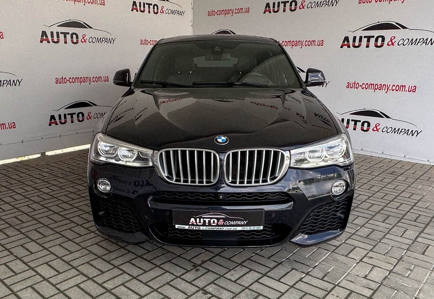 BMW X4 2016 Чорний