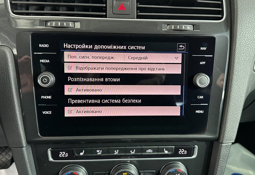 Volkswagen Golf VII 2018 Синій