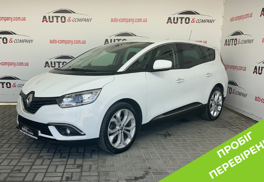 Renault Grand Scenic 2019 Білий
