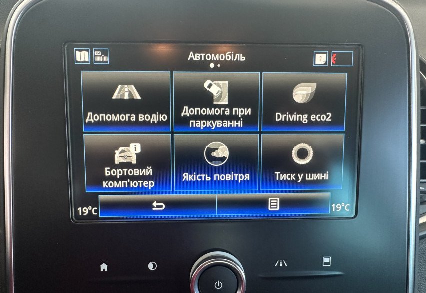 Renault Grand Scenic 2019 Білий