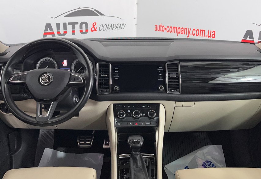 Skoda Kodiaq 2018 синій