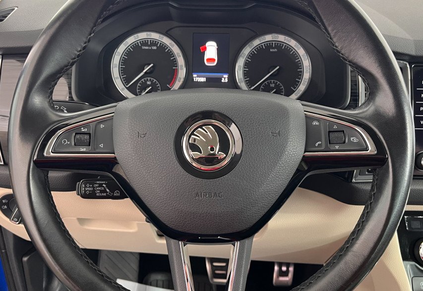 Skoda Kodiaq 2018 синій
