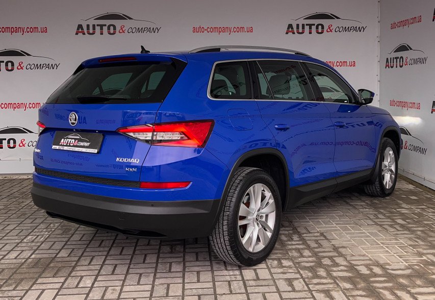 Skoda Kodiaq 2018 синій