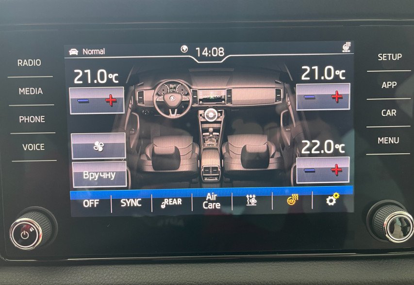 Skoda Kodiaq 2018 синій