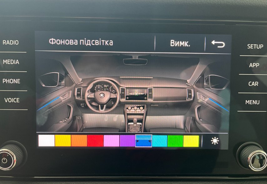 Skoda Kodiaq 2018 синій