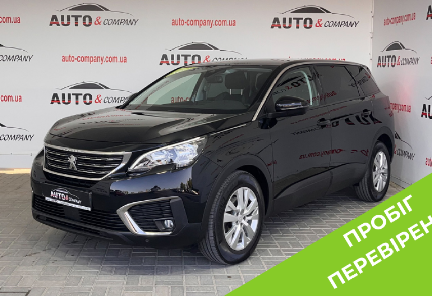 Peugeot 5008 2019 Чорний