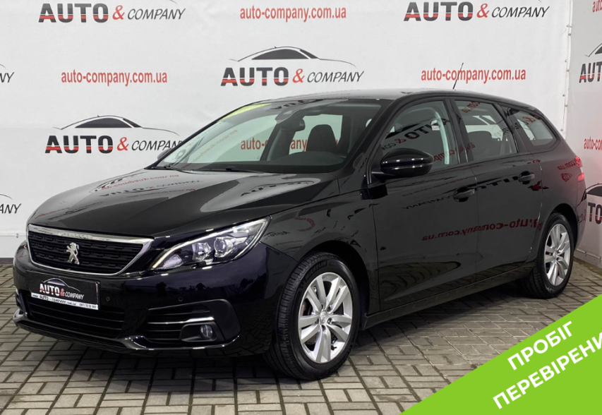 Peugeot 308 2020 Чорний