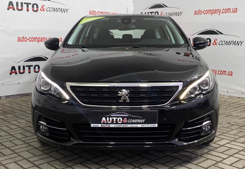 Peugeot 308 2020 Чорний