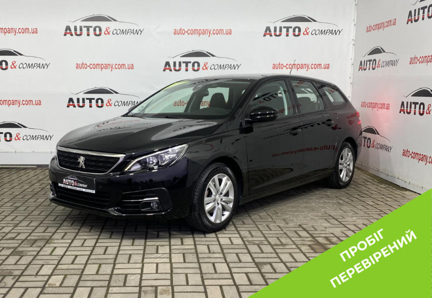 Peugeot 308 2020 Чорний