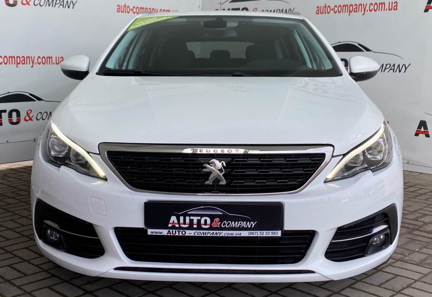 Peugeot 308  2019 білий