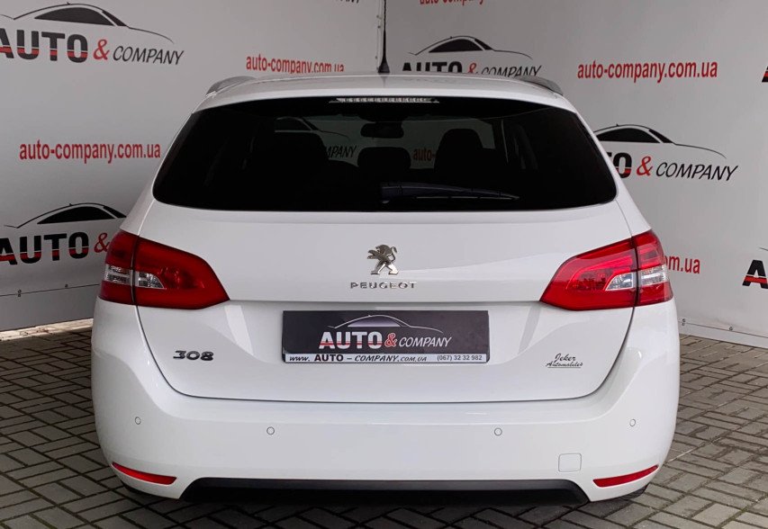 Peugeot 308  2019 білий