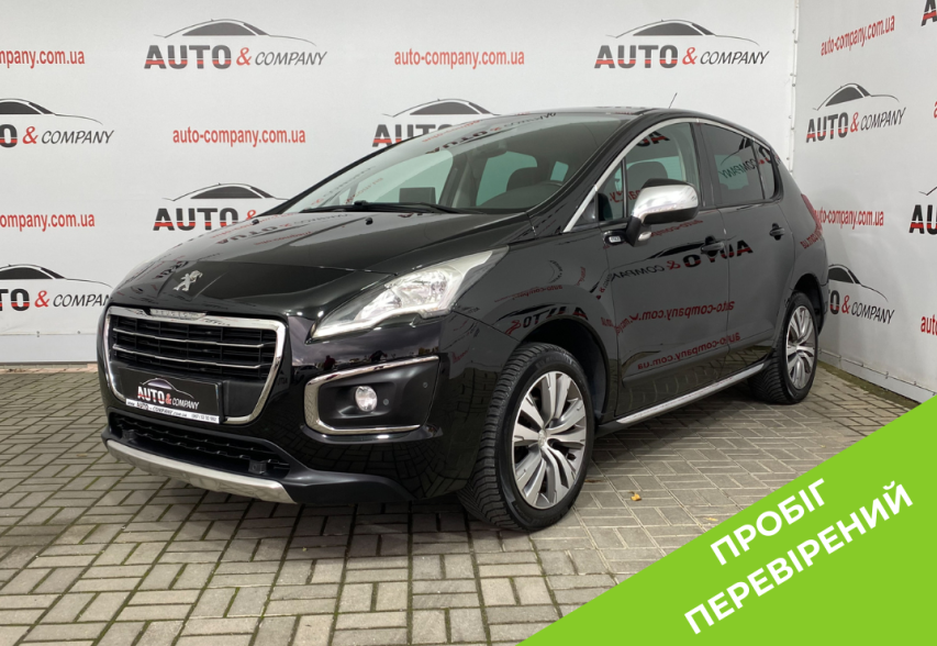 Peugeot 3008 2016 Чорний