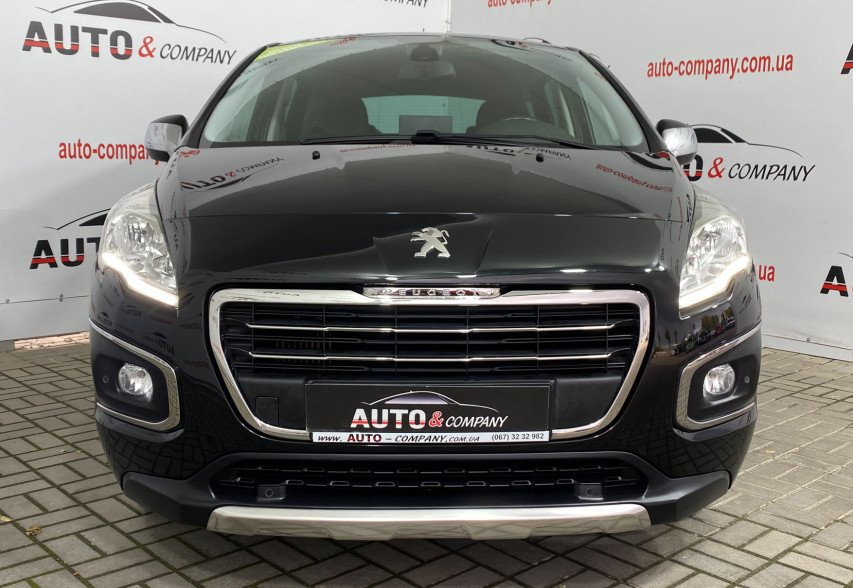 Peugeot 3008 2016 Чорний
