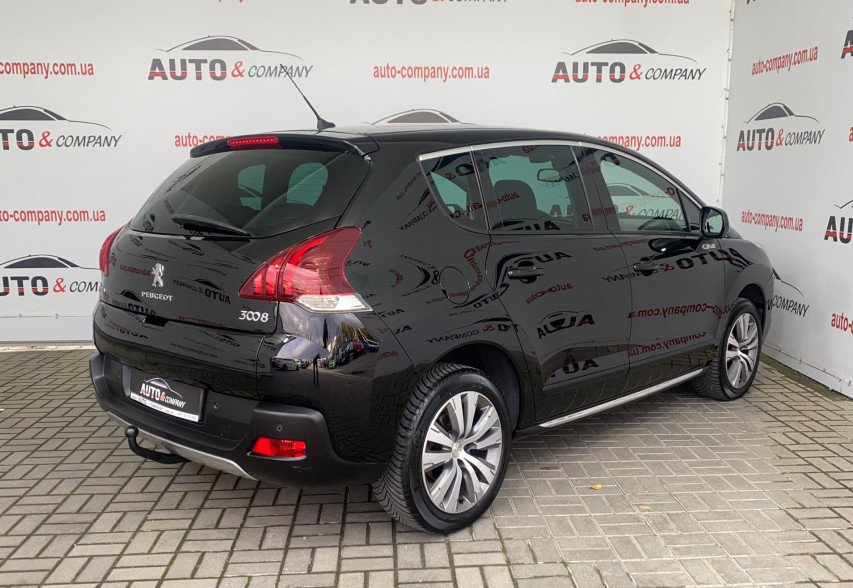 Peugeot 3008 2016 Чорний
