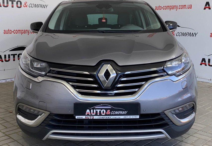 Renault Espace 2016 сірий