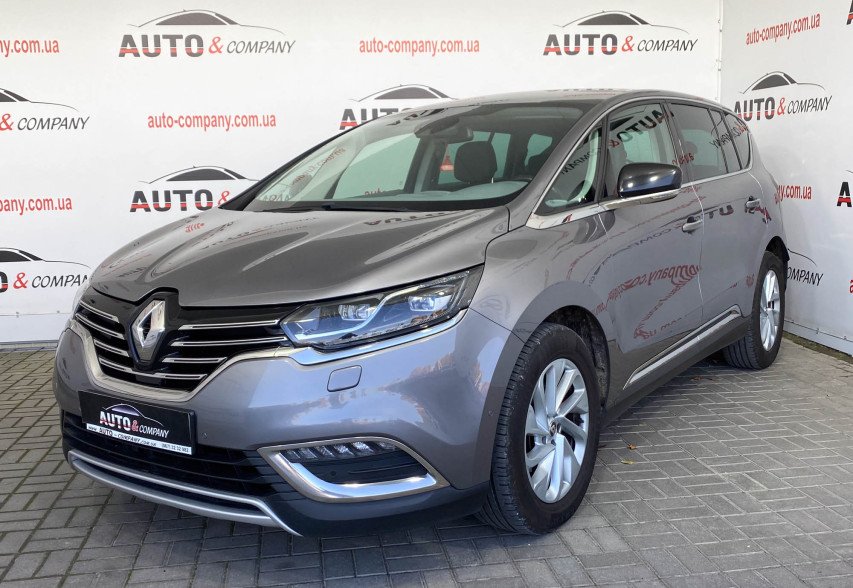 Renault Espace 2016 сірий