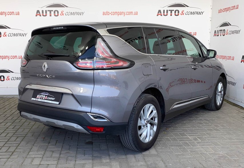 Renault Espace 2016 сірий