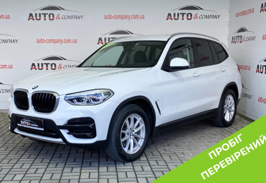 BMW X3 2021 білий