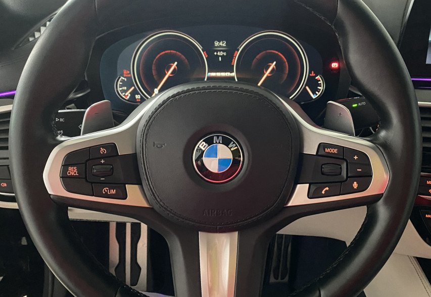 BMW M550D 2017 Синій