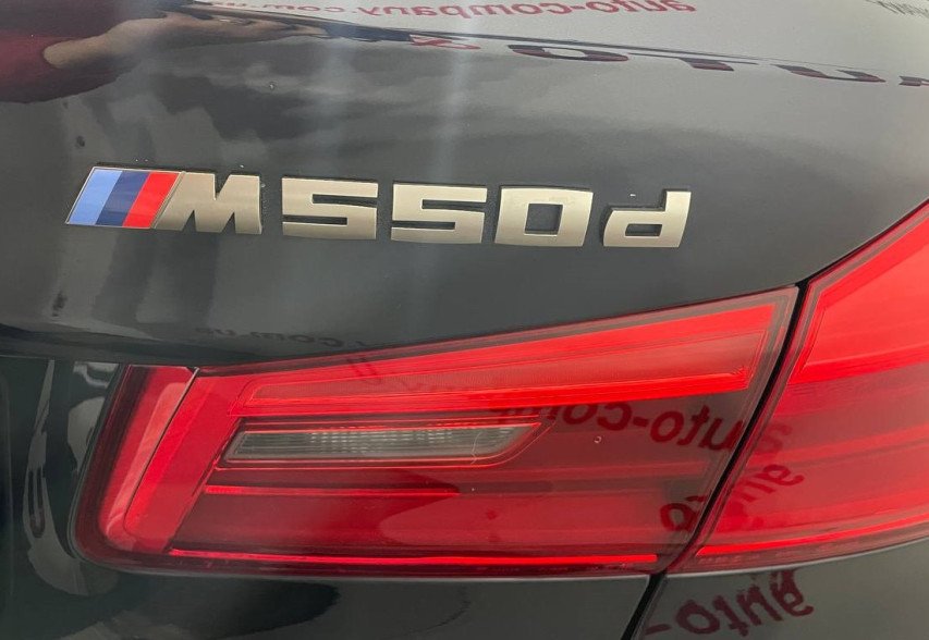 BMW M550D 2017 Синій