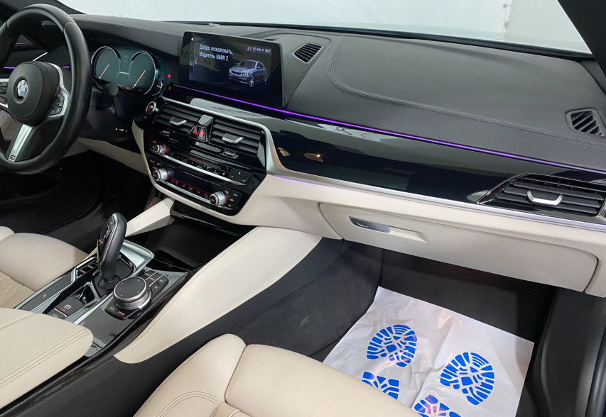 BMW M550D 2017 Синій