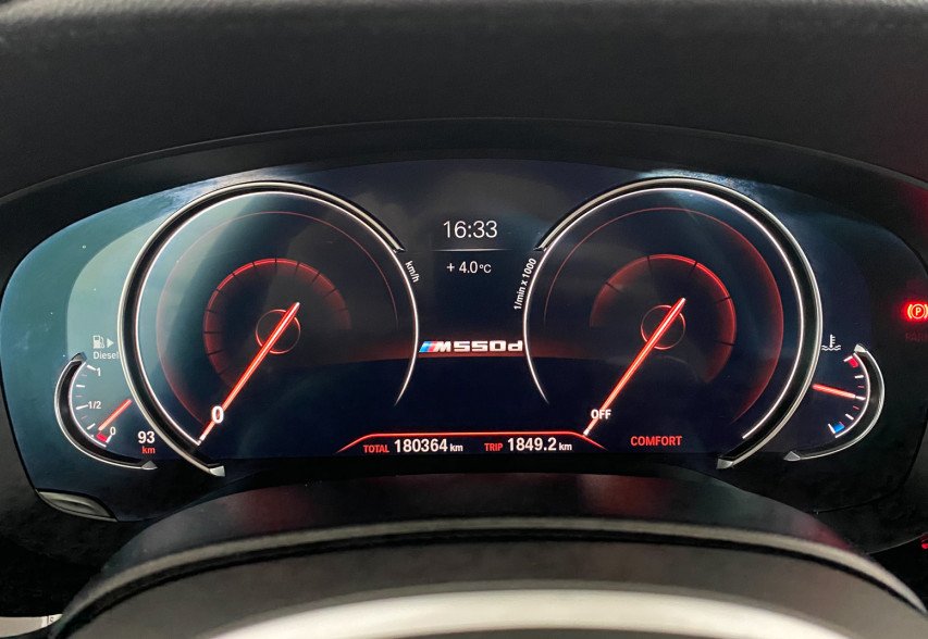 BMW M550D 2017 Синій
