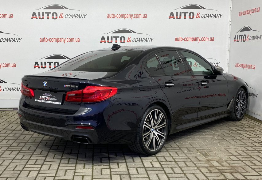 BMW M550D 2017 Синій