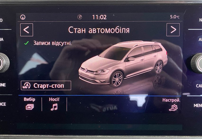 Volkswagen Golf VII 2018 Чорний
