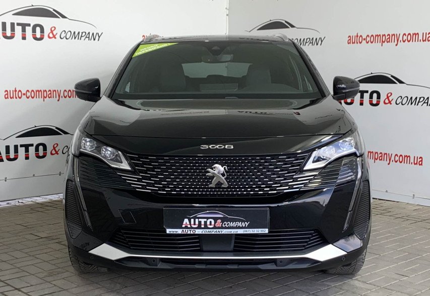 Peugeot 3008 2021 чорний