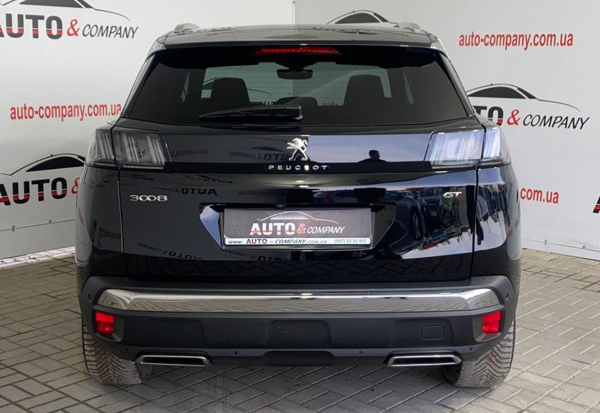 Peugeot 3008 2021 чорний