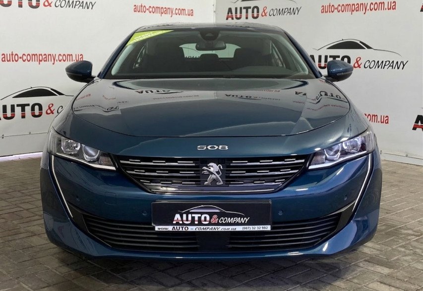 Peugeot 508 2021 синій