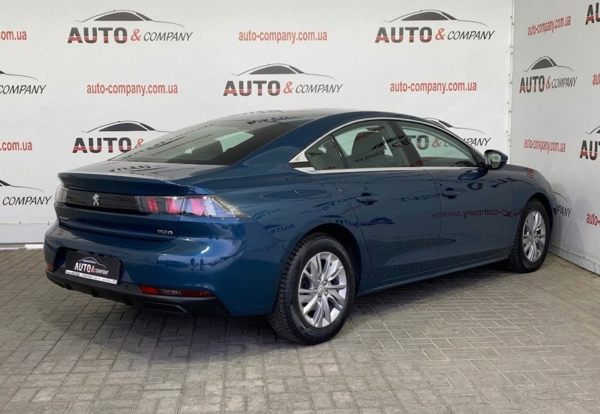 Peugeot 508 2021 синій