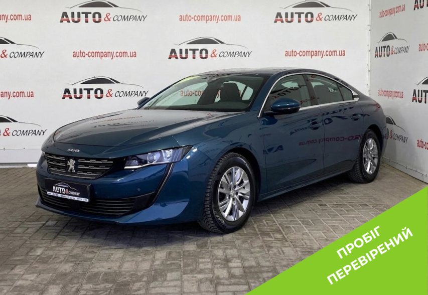 Peugeot 508 2021 синій