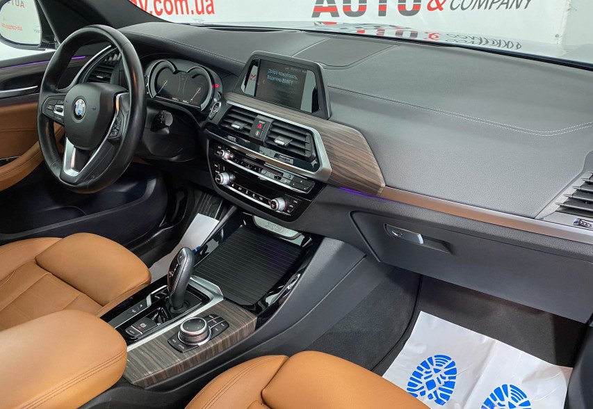 BMW X3 2018 синій