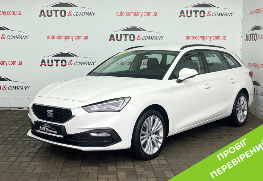 SEAT LEON 2020 білий