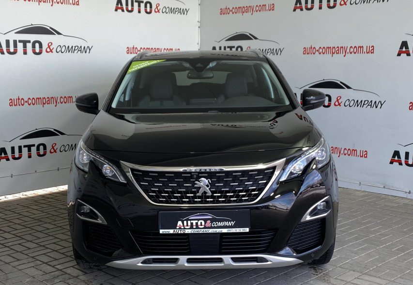 Peugeot 3008 2018 чорний