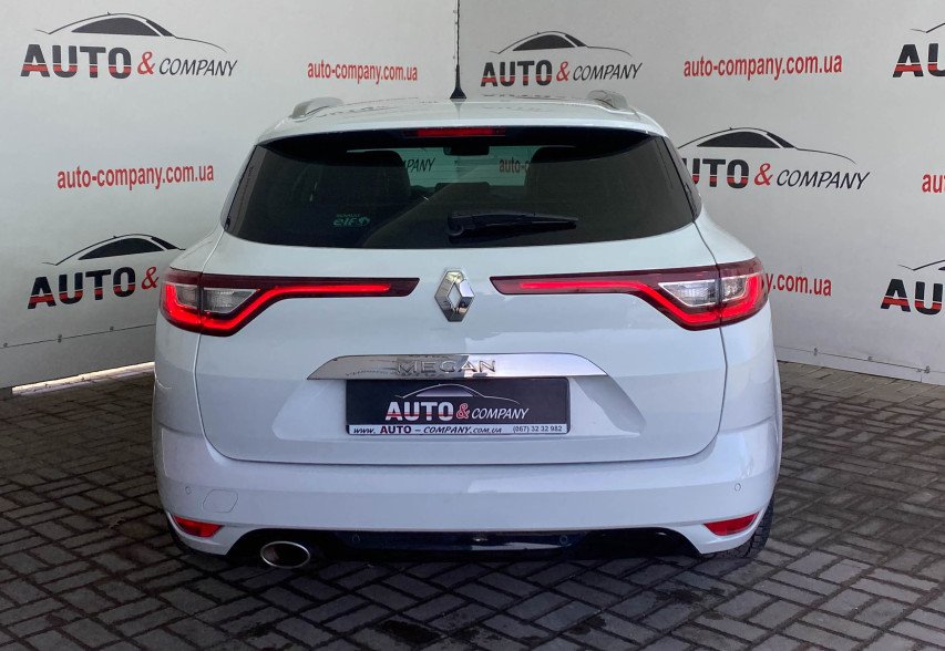 Renault Megane  2017 білий
