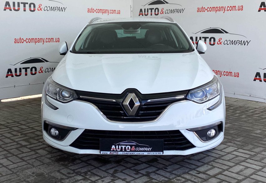 Renault Megane  2017 білий