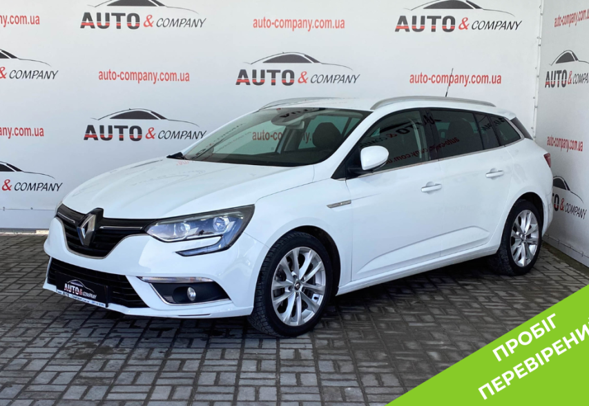 Renault Megane  2017 білий
