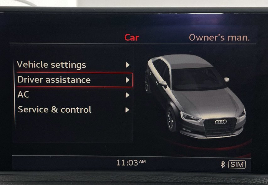 Audi A3 2016 чорний