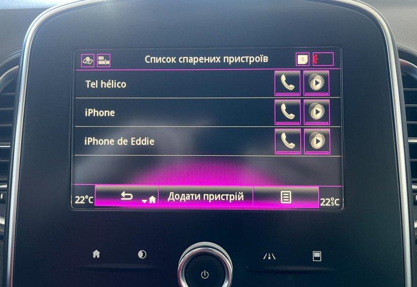 Renault Scenic 2020 чорний