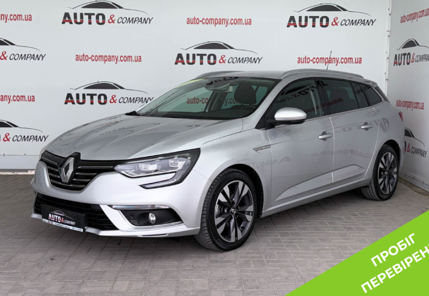 Renault Megane  2019 сірий