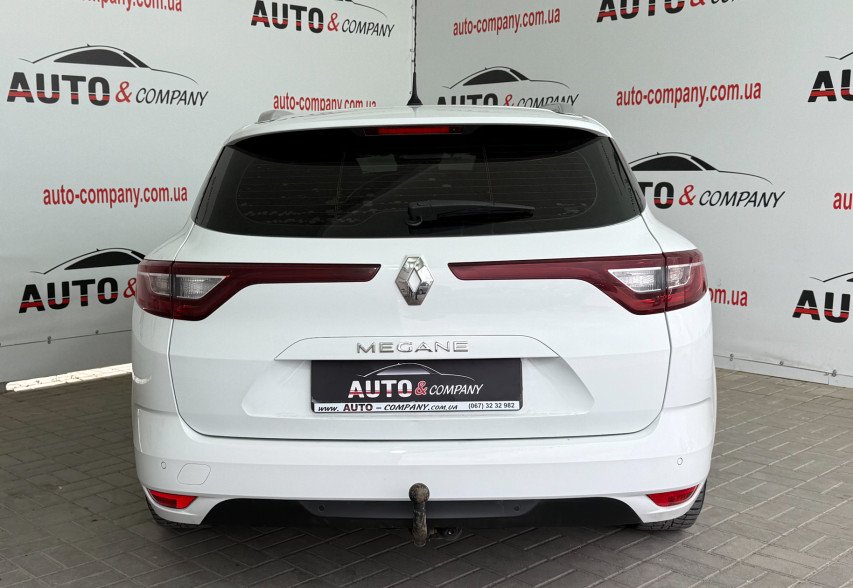 Renault Megane  2019 білий