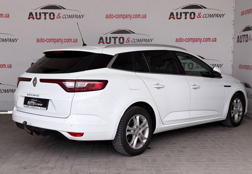 Renault Megane  2019 білий