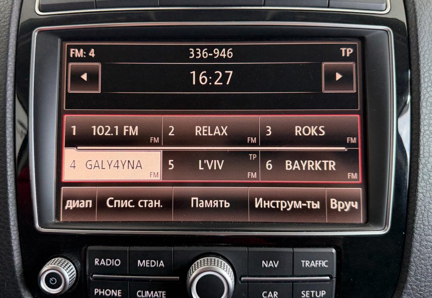 Volkswagen Touareg  2014 чорний