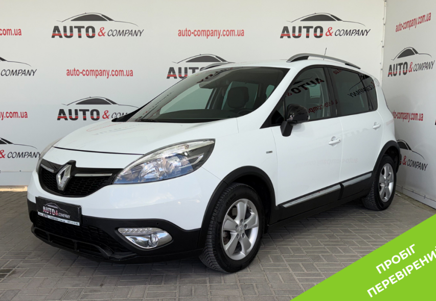 Renault Scenic X-MOD 2014 білий