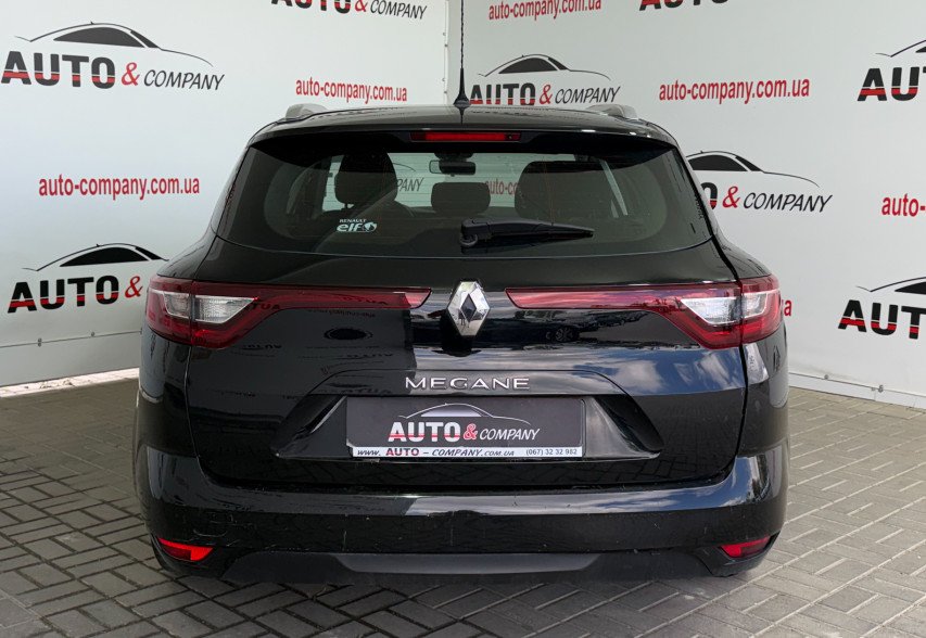 Renault Megane 2017 Чорний